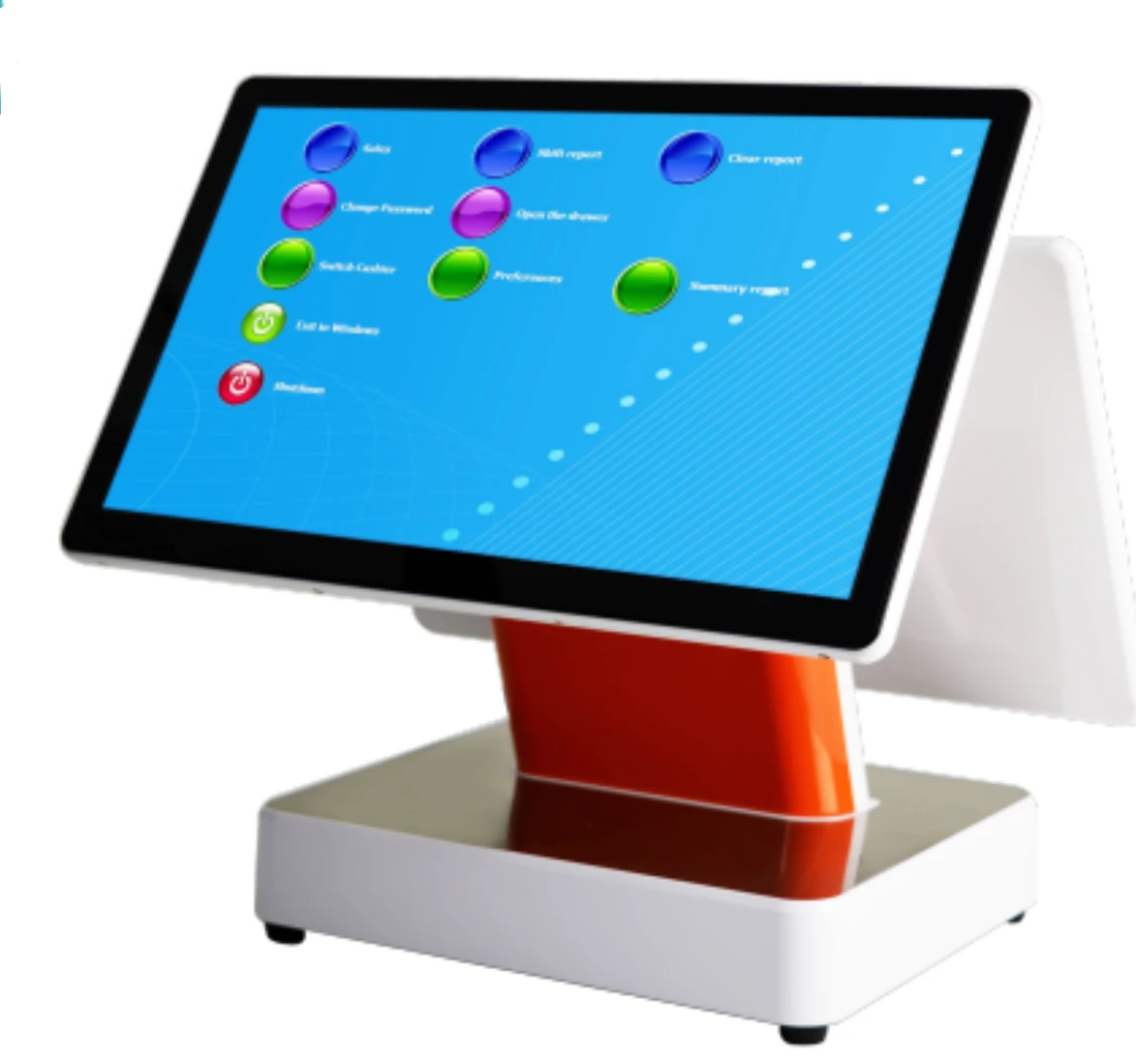 Android POS Machine With Built-in Scanner & Thermal Printer System